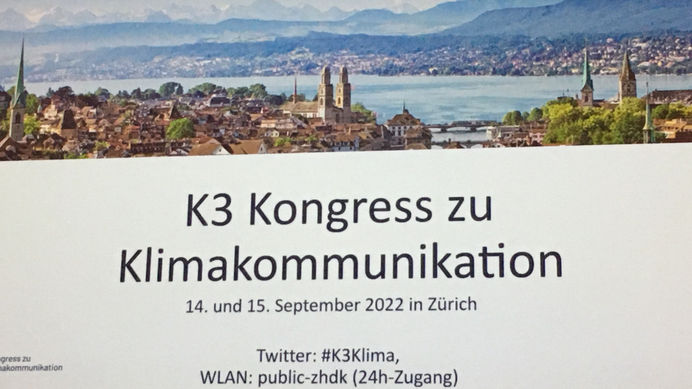 K3 Kongress Klimakommunikation