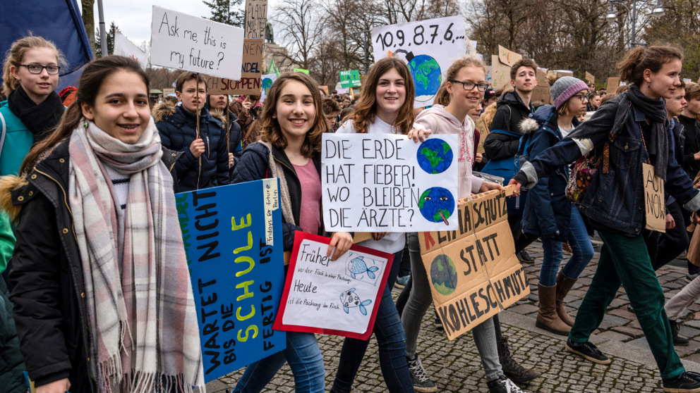 Climate strike in Berlin